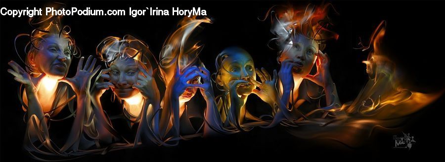 People, Person, Human, Dragon, Elf, Fire, Flame