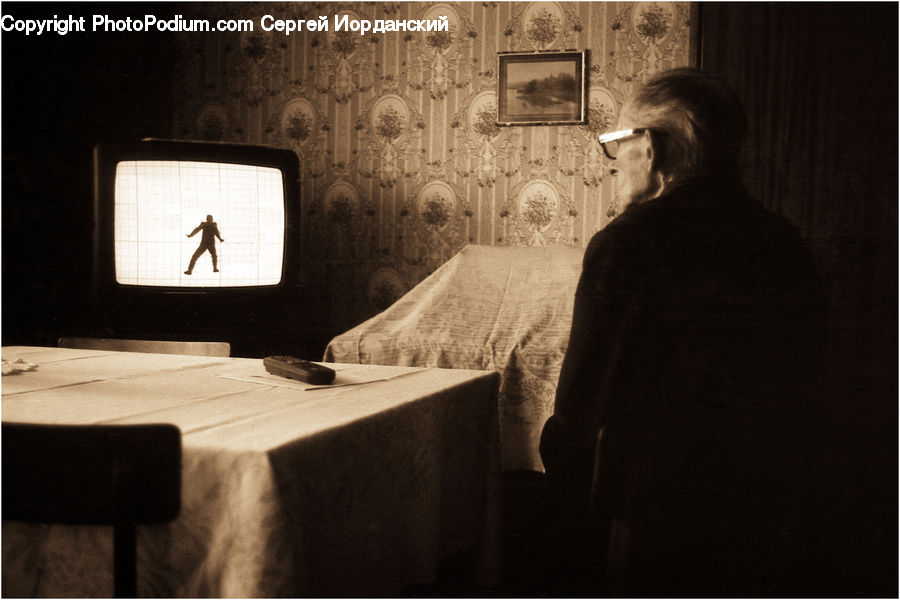 People, Person, Human, Electronics, Monitor, Screen, TV