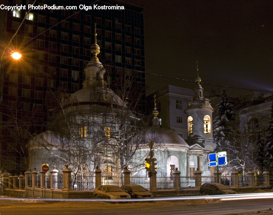 Architecture, Downtown, Plaza, Town Square, City, Metropolis, Urban