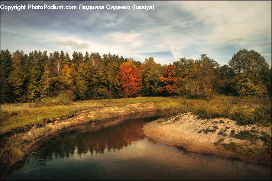 Outdoors, River, Water, Dirt Road, Gravel, Road, Landscape