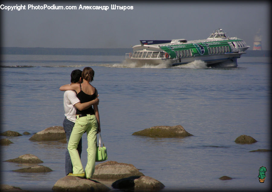 Human, People, Person, Hydrofoil, Cruise Ship, Ferry, Freighter