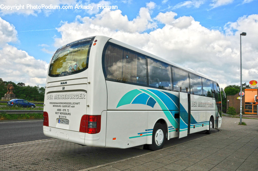 Bus, Vehicle, Double Decker Bus, Engine, Machine, Motor, Pole