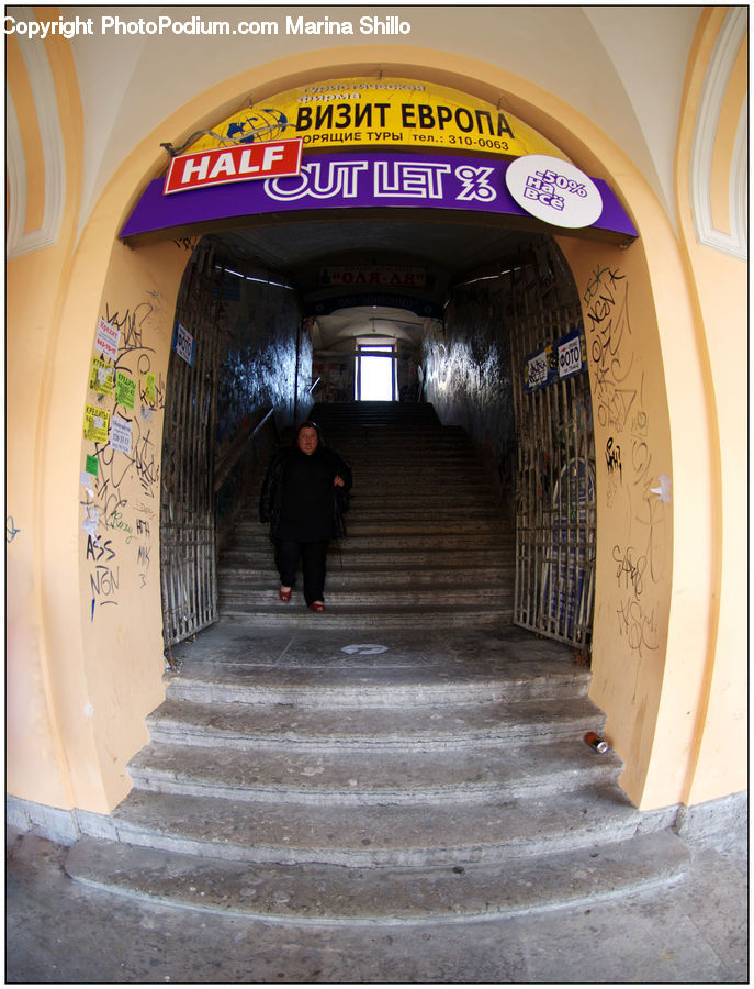 Cobblestone, Pavement, Walkway, Corridor, Flagstone, Floor, Flooring