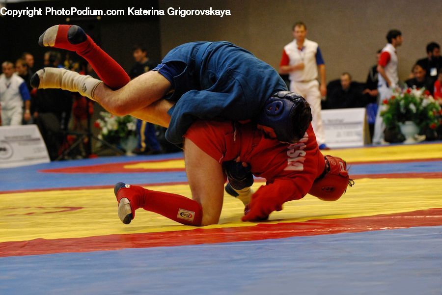 Human, People, Person, Plant, Potted Plant, Wrestling, Boxing