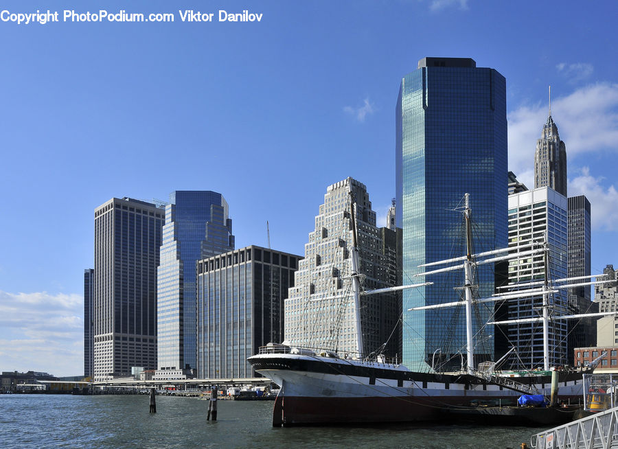 Architecture, City, Downtown, High Rise, Skyscraper, Metropolis, Urban
