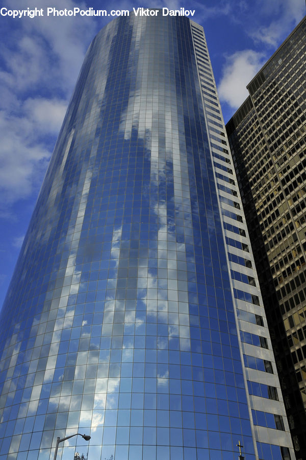 Architecture, City, Downtown, High Rise, Skyscraper, Building, Metropolis