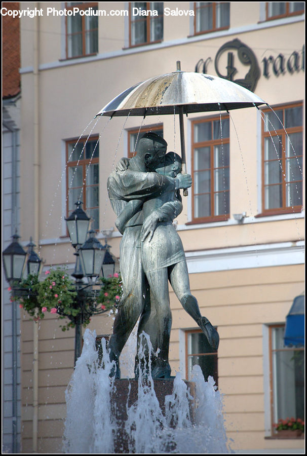 Plant, Potted Plant, People, Person, Human, Art, Sculpture
