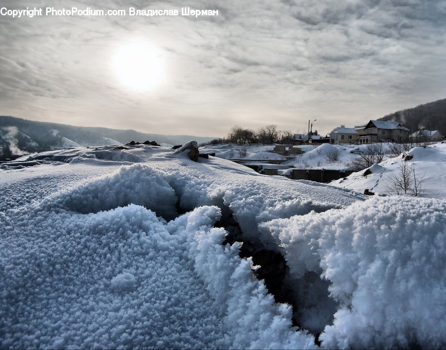Ice, Outdoors, Snow, Arctic, Glacier, Mountain, Alps