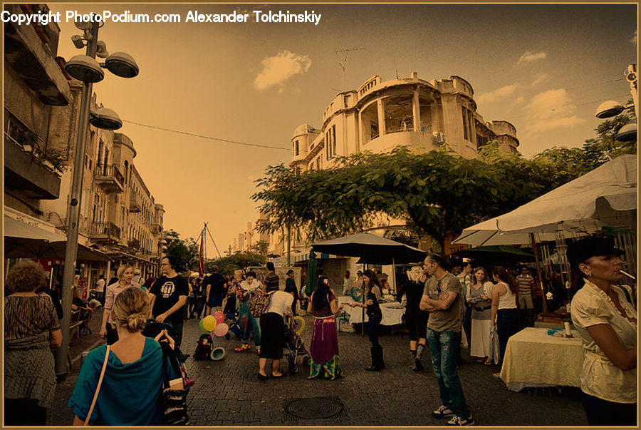 People, Person, Human, Bazaar, Market, Patio, Crowd