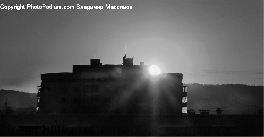 Fog, Pollution, Smog, Smoke, Flare, Light, Sunlight