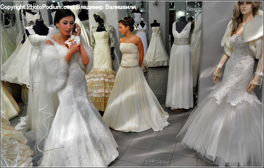 People, Person, Human, Evening Dress, Gown, Bride, Wedding