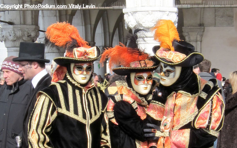 People, Person, Human, Clown, Performer, Carnival, Crowd