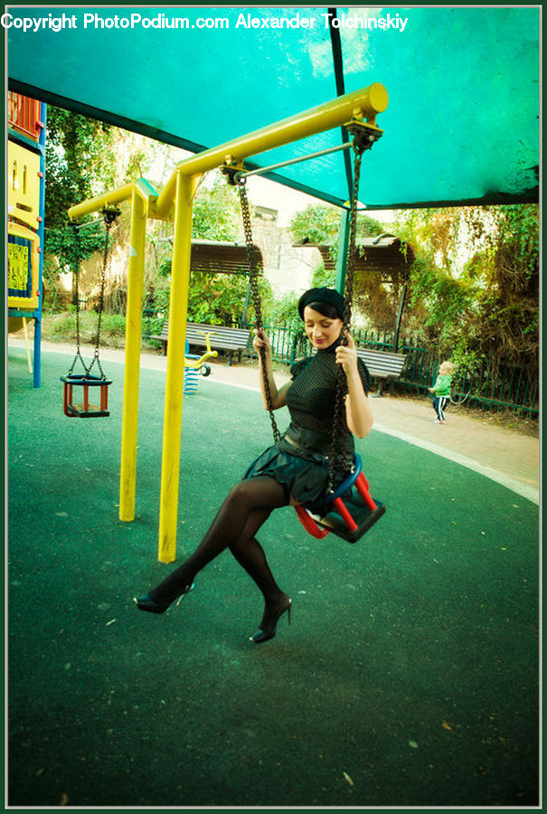 People, Person, Human, Playground, Swing, Exercise, Fitness