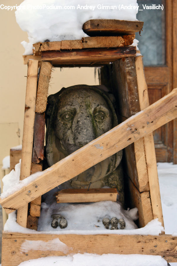 Ancient Egypt, Rust, Lumber, Box, Crate, Crypt, Furniture