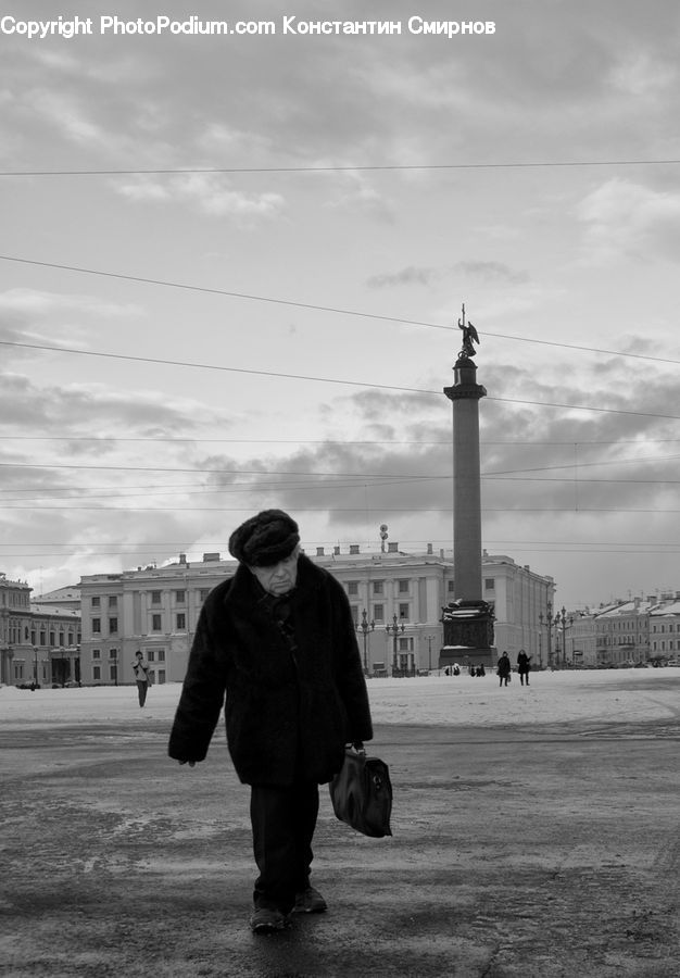 Human, People, Person, Coat, Tourist, Architecture, Downtown
