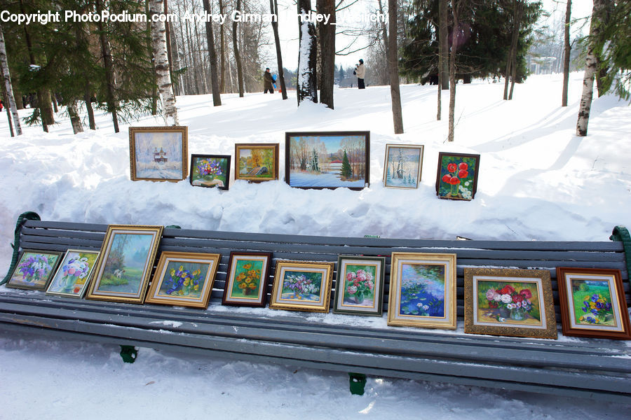 Art, Painting, Art Gallery, Engine, Machine, Motor, Entertainment Center