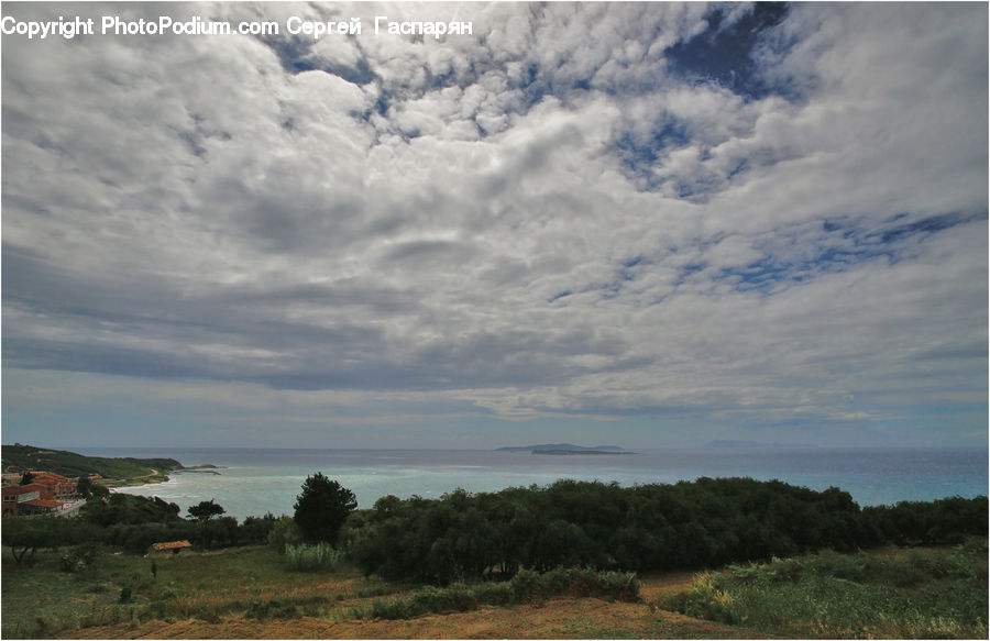 Azure Sky, Cloud, Outdoors, Sky, Cumulus, Landscape, Nature