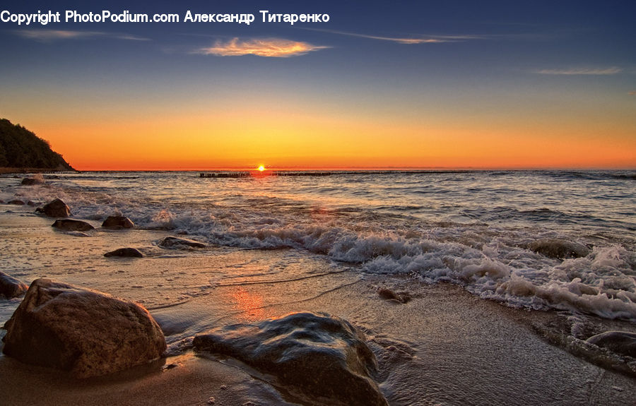 Beach, Coast, Outdoors, Sea, Water, Sand, Soil