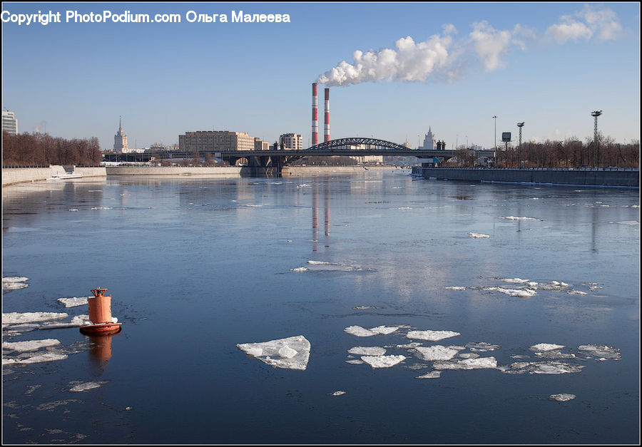 Harbor, Port, Waterfront, City, Downtown, Metropolis, Urban