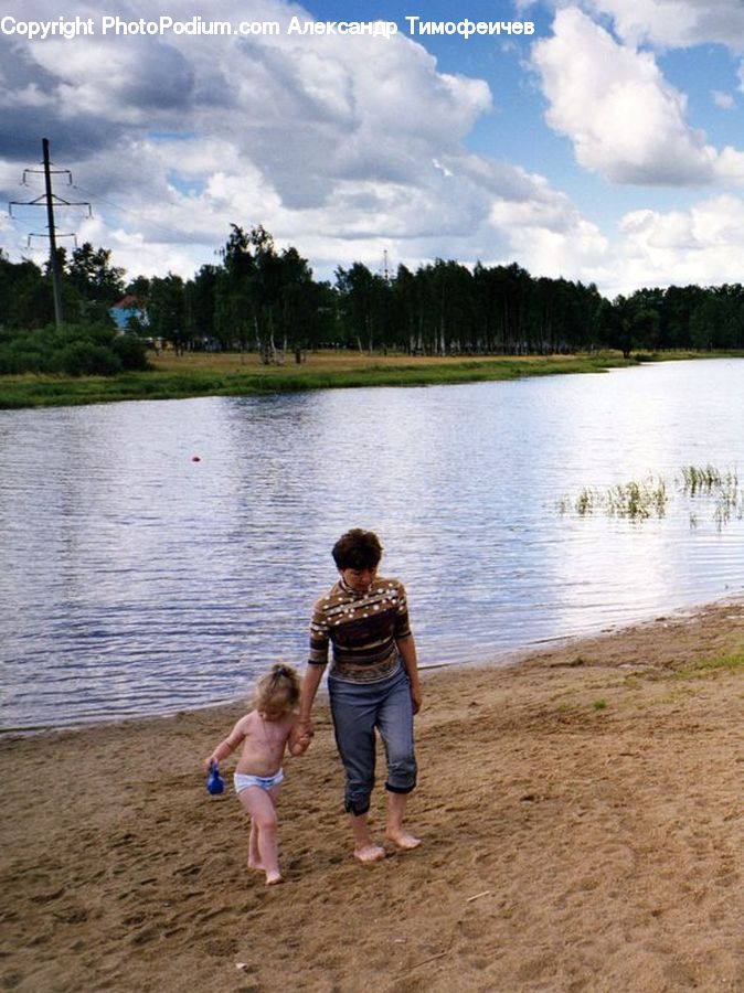 Human, People, Person, Lake, Outdoors, Water, Sand