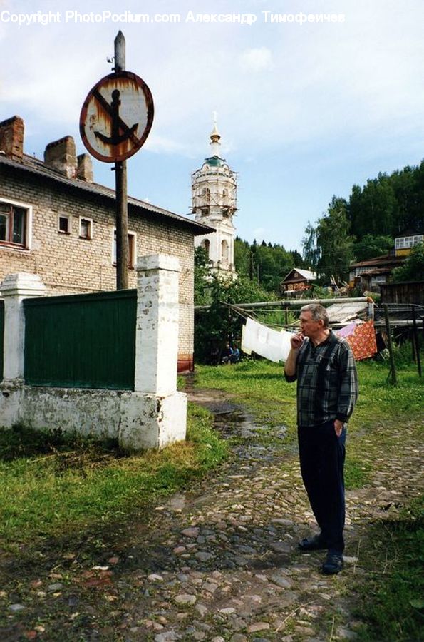 Human, People, Person, Analog Clock, Clock, Bunker, Outdoors