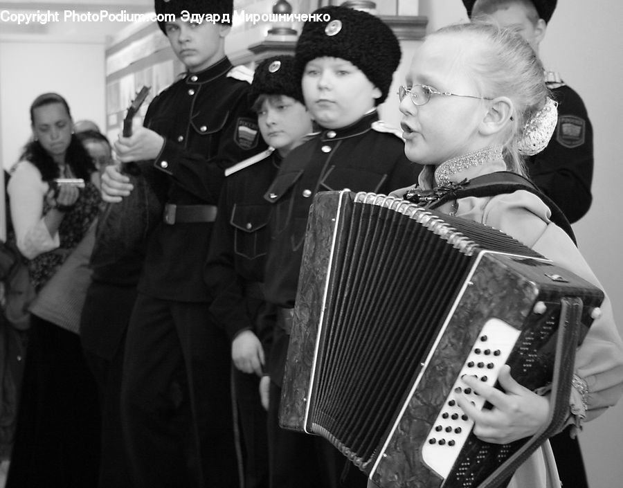 Accordion, Musical Instrument, People, Person, Human, Clothing, Overcoat