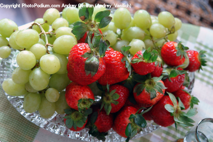Fruit, Strawberry, Blossom, Flower, Plant, Rose, Flower Arrangement