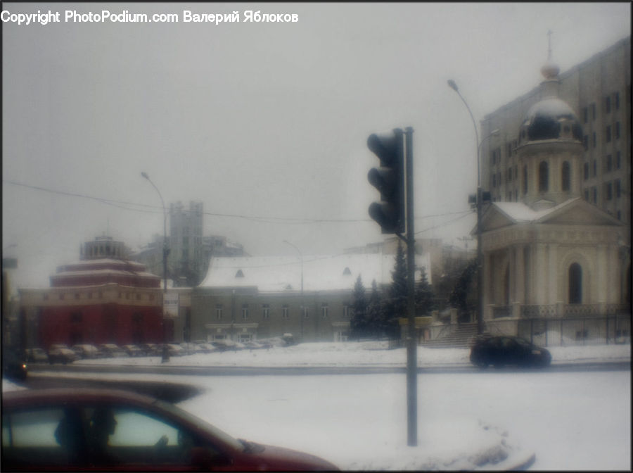 Blizzard, Outdoors, Snow, Weather, Winter, Automobile, Car