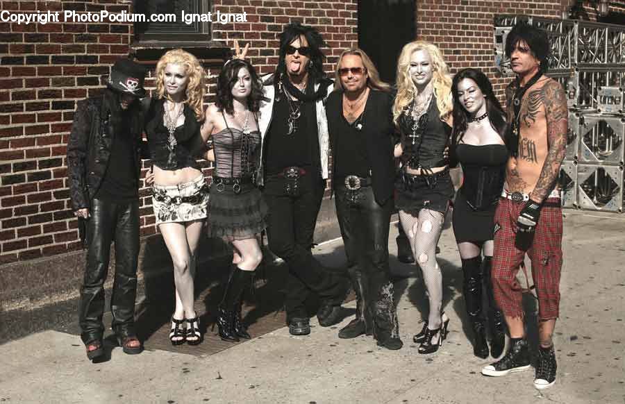 People, Person, Human, Blonde, Female, Woman, Brick