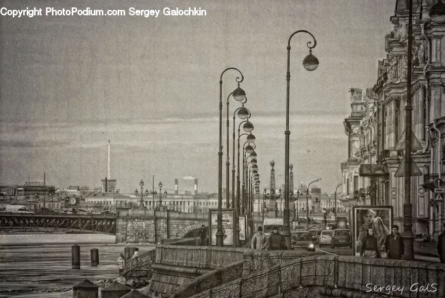 Factory, Refinery, Train, Vehicle, Architecture, Cathedral, Church