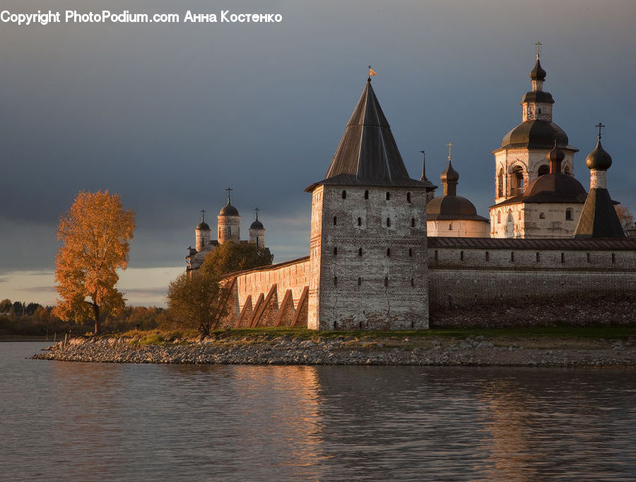 Architecture, Castle, Fort, Plant, Tree, Ditch, Moat
