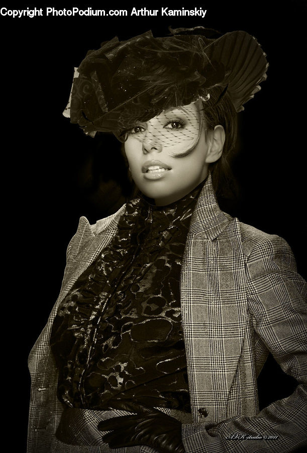 People, Person, Human, Coat, Overcoat, Costume, Female