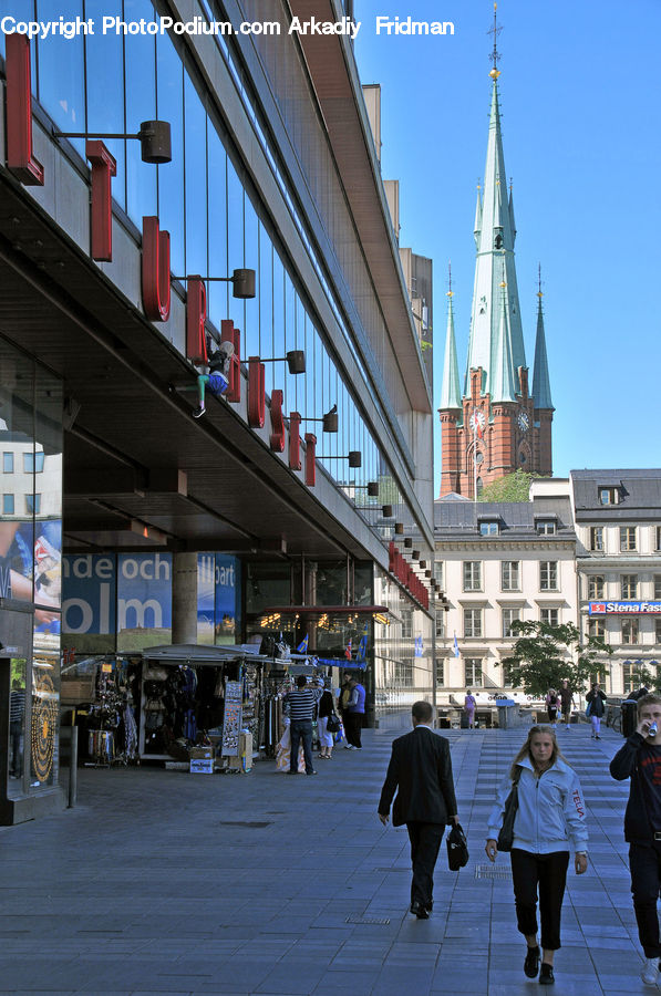 People, Person, Human, Architecture, Downtown, Plaza, Town Square