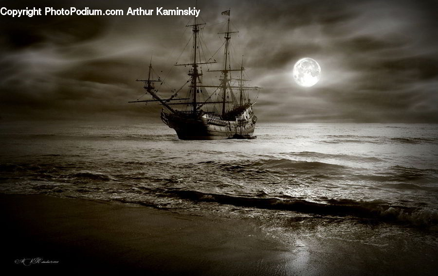 Boat, Yacht, Outdoors, Sea, Water, Ship, Vessel