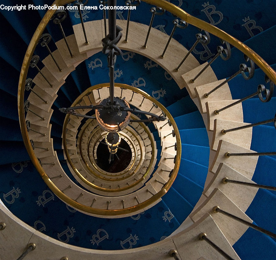 Spiral, Building, City, High Rise, Office Building