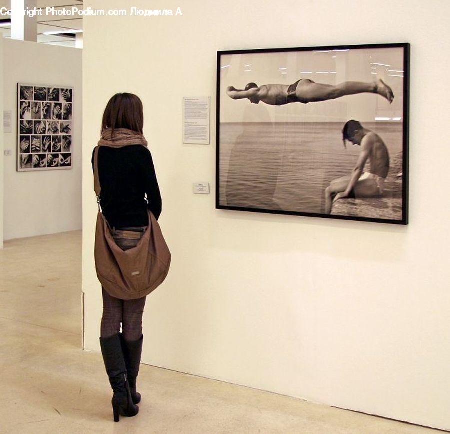 Human, People, Person, Back, Art, Modern Art, Paper