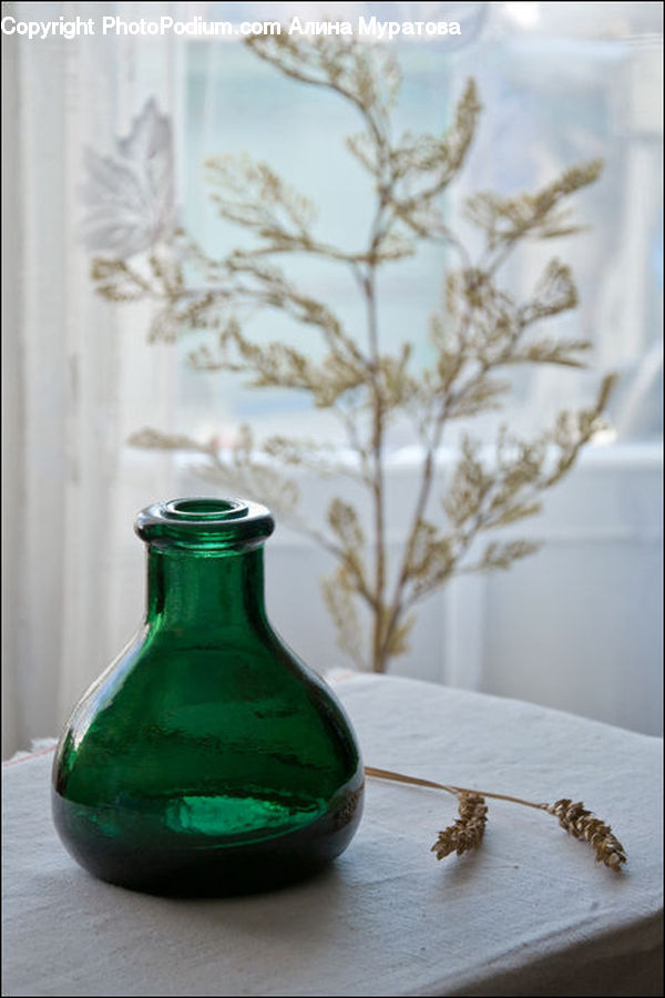 Glass, Goblet, Alcohol, Beer, Beer Bottle, Beverage, Bottle