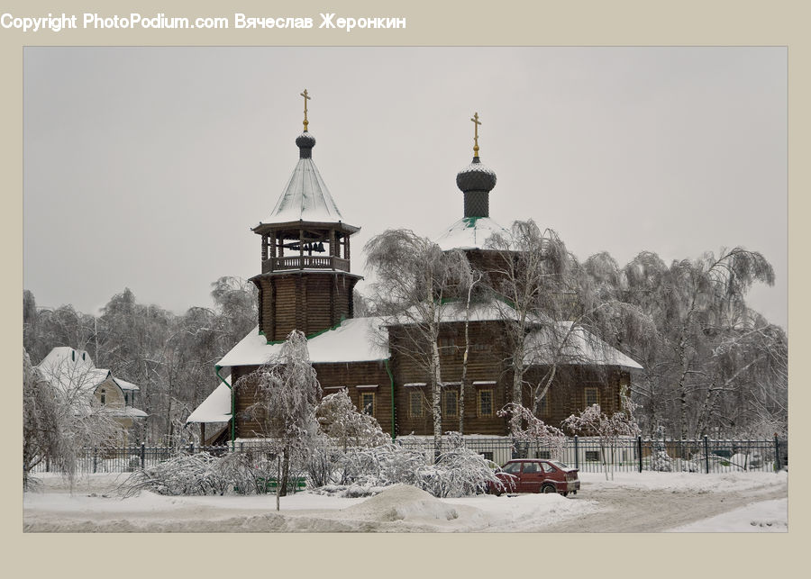Ice, Outdoors, Snow, Blizzard, Weather, Winter, Beacon