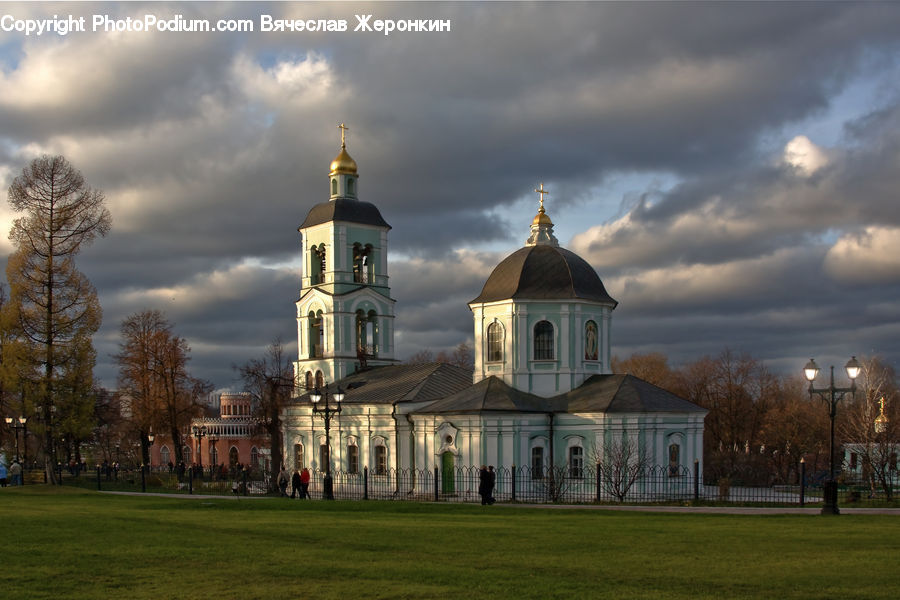 Architecture, Housing, Monastery, Bell Tower, Clock Tower, Tower, Field