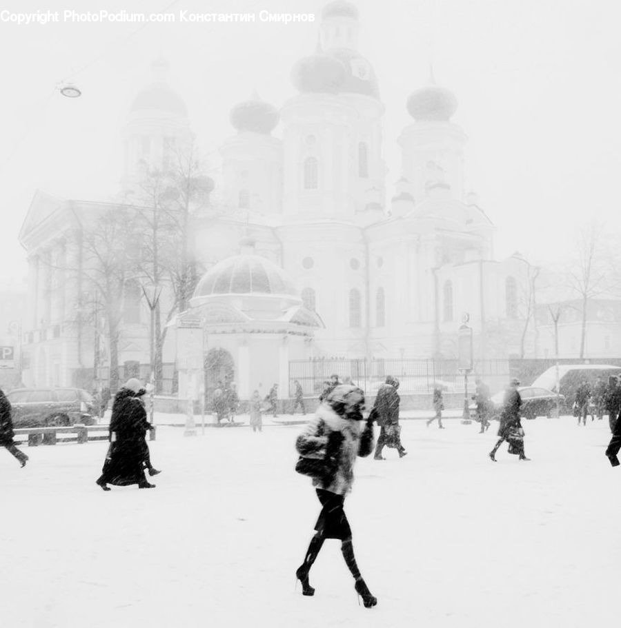 People, Person, Human, Blizzard, Outdoors, Snow, Weather
