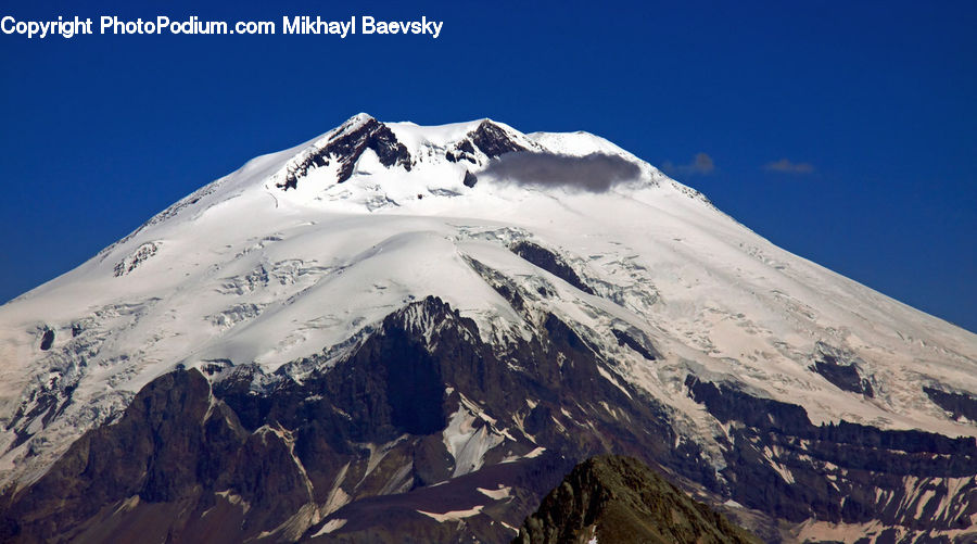 Crest, Mountain, Outdoors, Peak, Mountain Range
