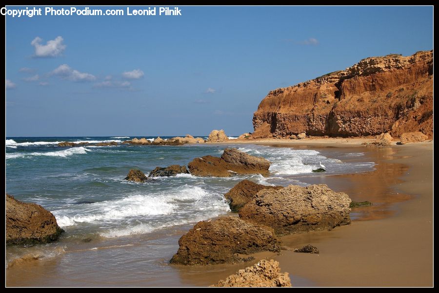 Promontory, Beach, Coast, Outdoors, Sea, Water, Cliff