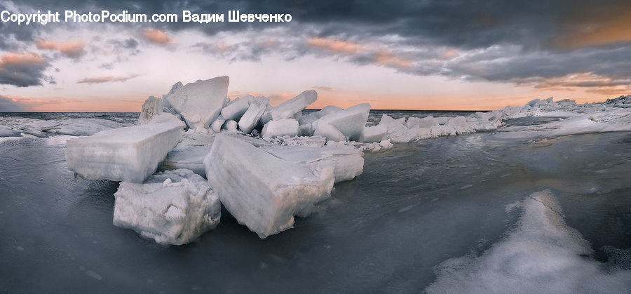 Arctic, Ice, Iceberg, Outdoors, Snow, Winter, Glacier