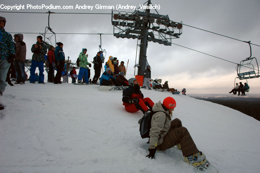 People, Person, Human, Piste, Slide, Snow, Snowboarding