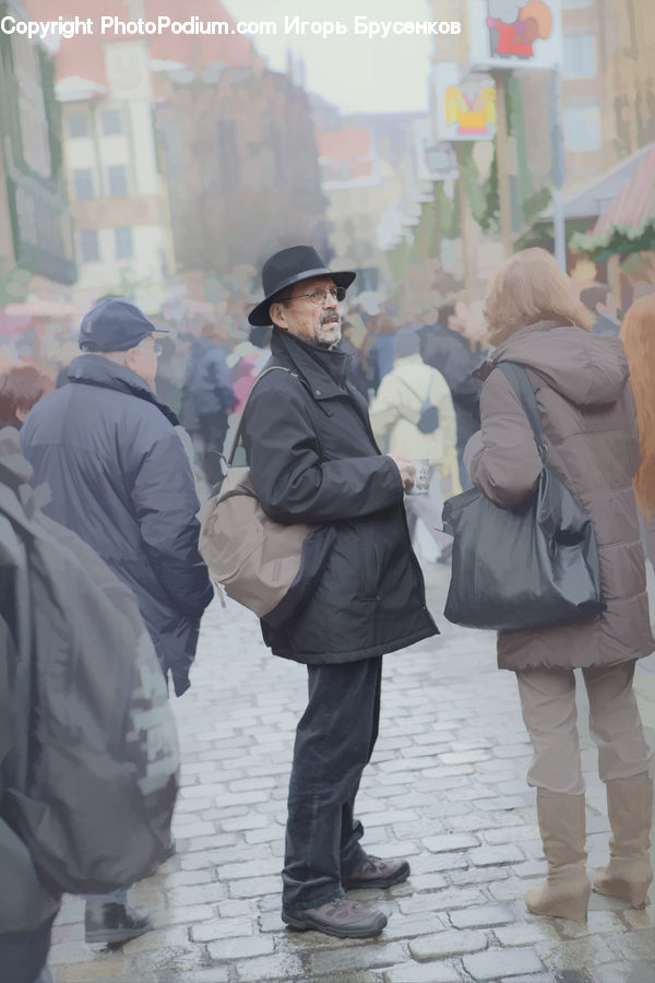 Human, People, Person, Art, Modern Art, Tourist, Coat