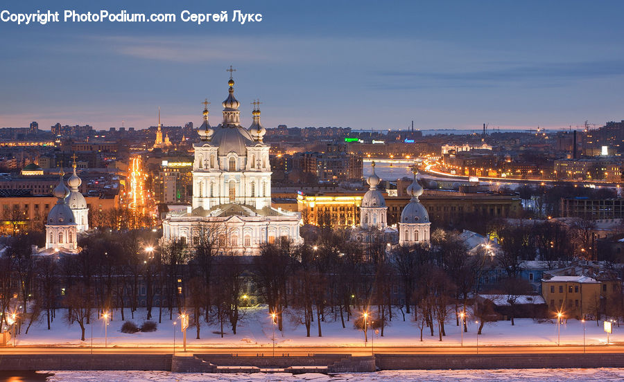 City, Downtown, Architecture, Plaza, Town Square, Metropolis, Urban