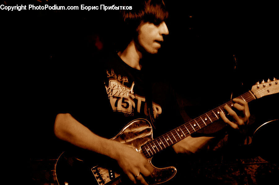 People, Person, Human, Musical Instrument, Musician, Performer, Electric Guitar