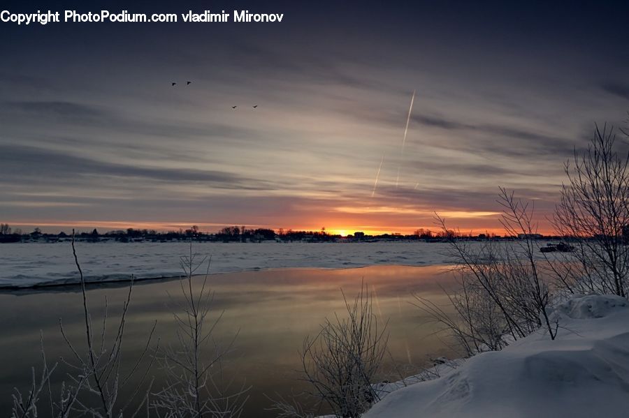 Dawn, Dusk, Red Sky, Sky, Sunrise, Sunset, Outdoors
