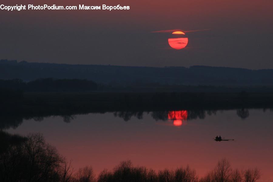 Dawn, Dusk, Sky, Sunrise, Sunset, Red Sky