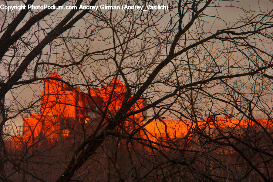 Dawn, Dusk, Red Sky, Sky, Sunrise, Sunset